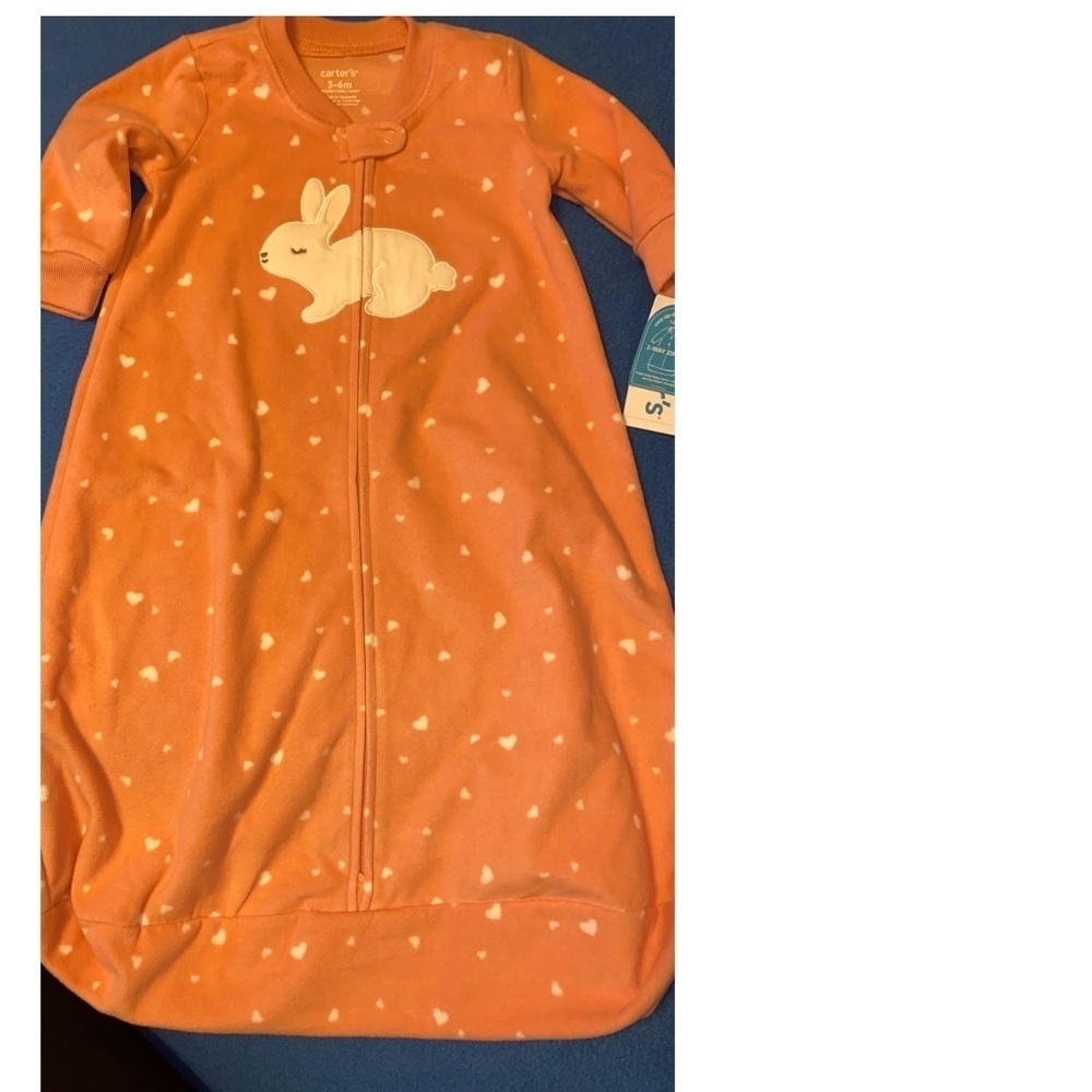 Carters 3/6 months bunny sleep sack